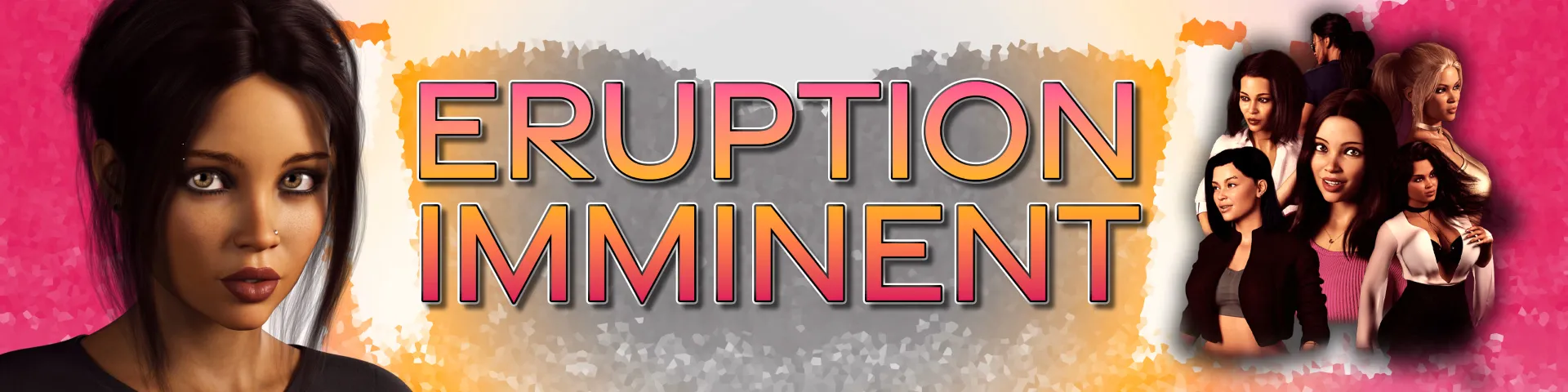 Eruption Imminent cover 0.7.1 – Ren'Py adult game by MorriganRae free download