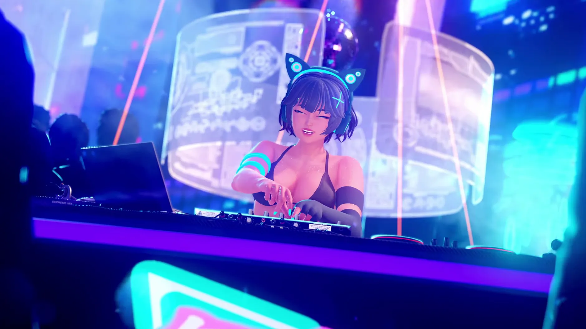 Neon Effect! gameplay screenshot 4 (Ren'Py adult game) by Loweki – free download