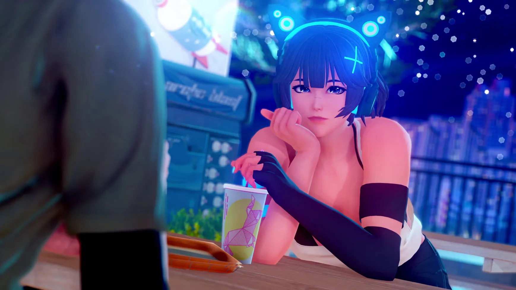 Neon Effect! gameplay screenshot 8 (Ren'Py adult game) by Loweki – free download