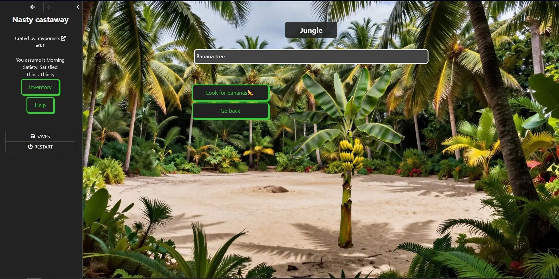 Nasty Castaway gameplay screenshot 7 (HTML adult game) by mypornsix – free download