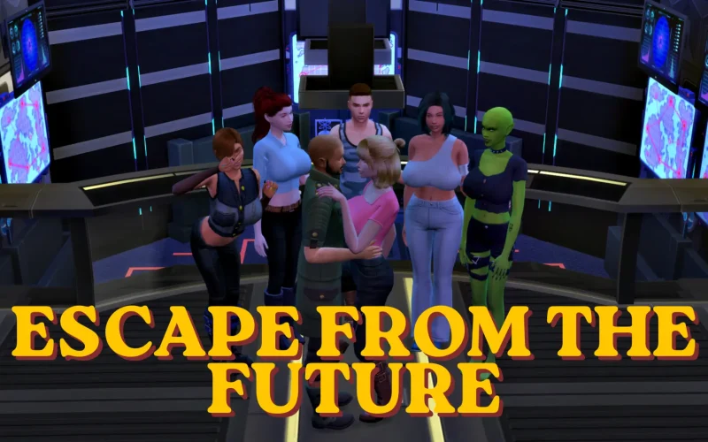 Escape from the Future cover 1.0 - Final – Ren'Py adult game by S18 Games free download