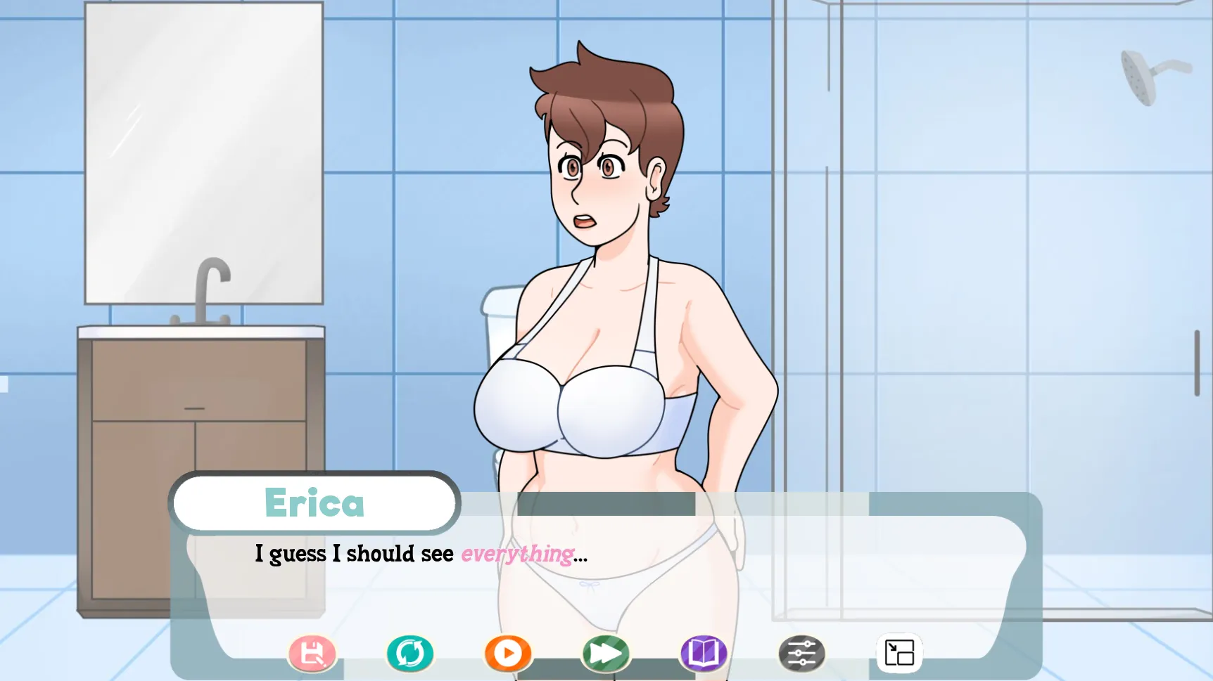 Profession of Affection gameplay screenshot 8 (Ren'Py adult game) by Dead End Draws – free download