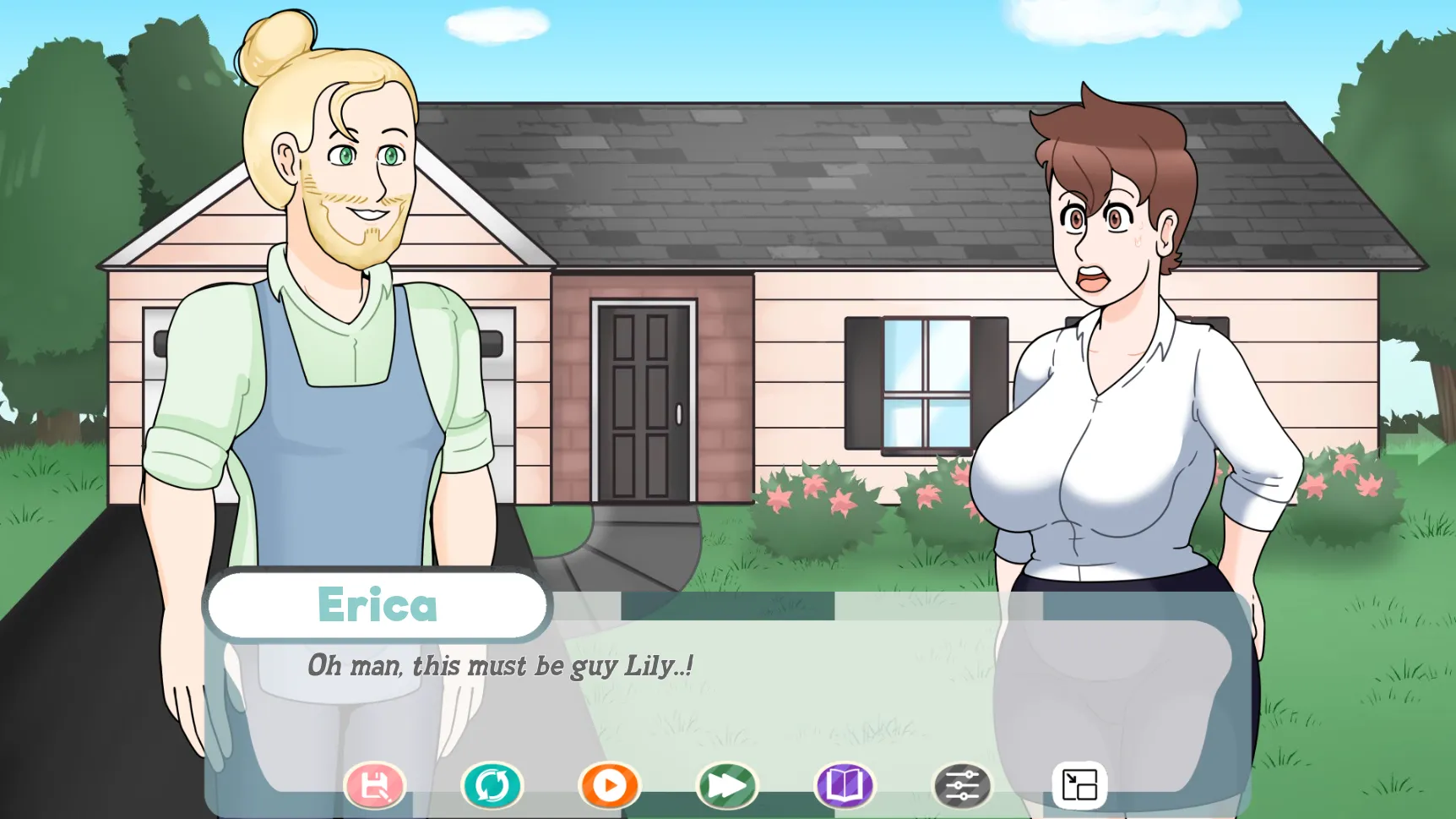 Profession of Affection gameplay screenshot 4 (Ren'Py adult game) by Dead End Draws – free download