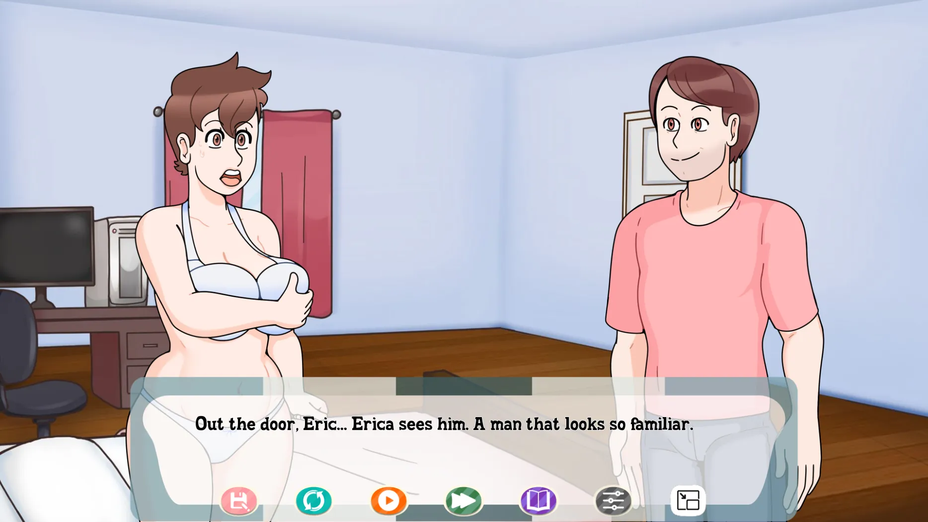 Profession of Affection gameplay screenshot 7 (Ren'Py adult game) by Dead End Draws – free download