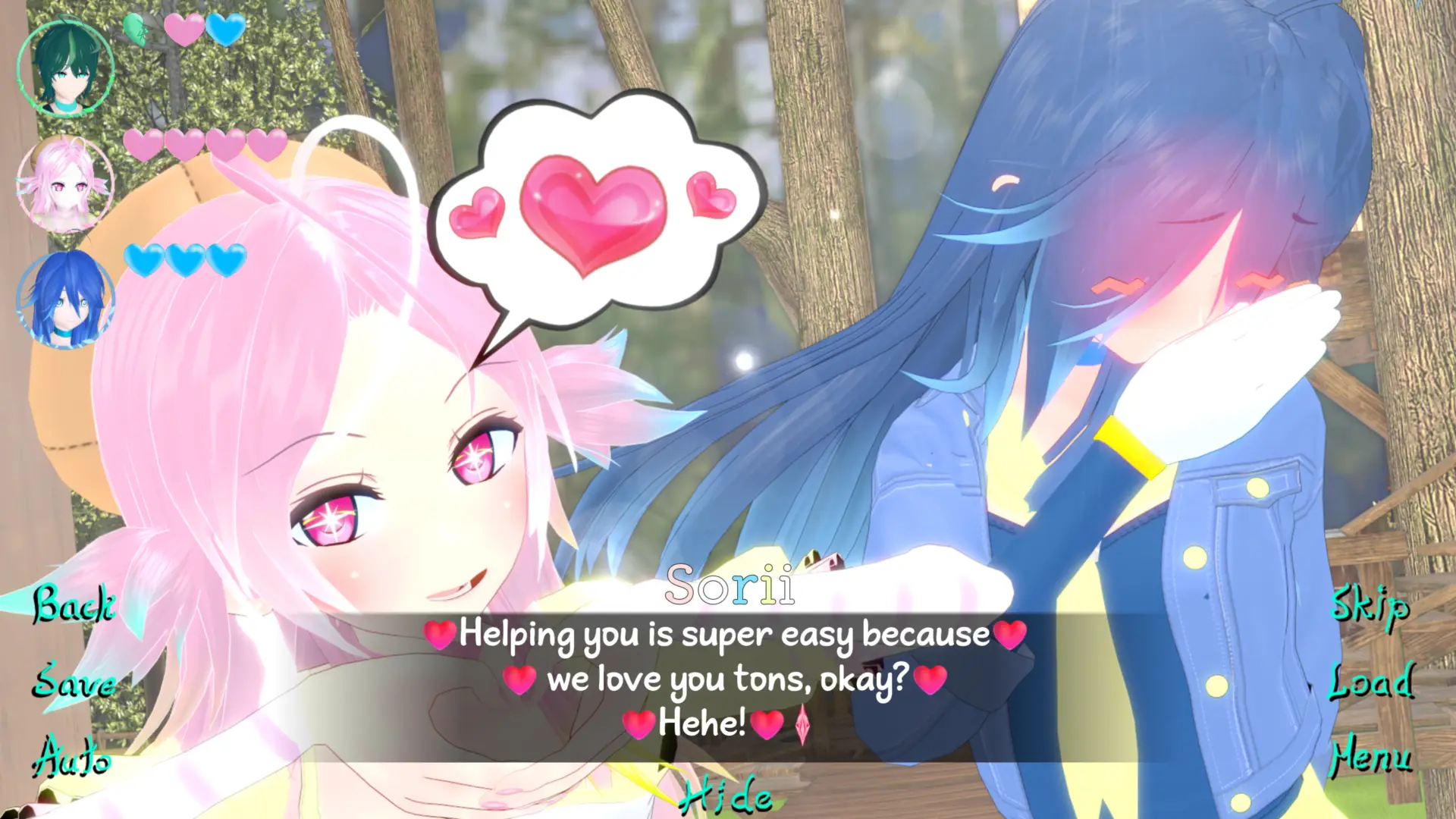 Precious Melody & Your Familiar Tale gameplay screenshot 8 (Ren'Py adult game) by QSet13 – free download