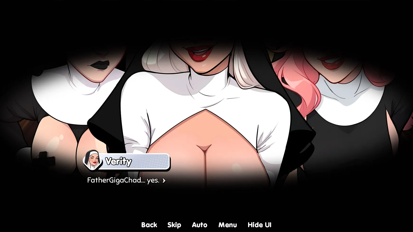 Divine Degeneracy gameplay screenshot 9 (Ren'Py adult game) by Honeylust – free download