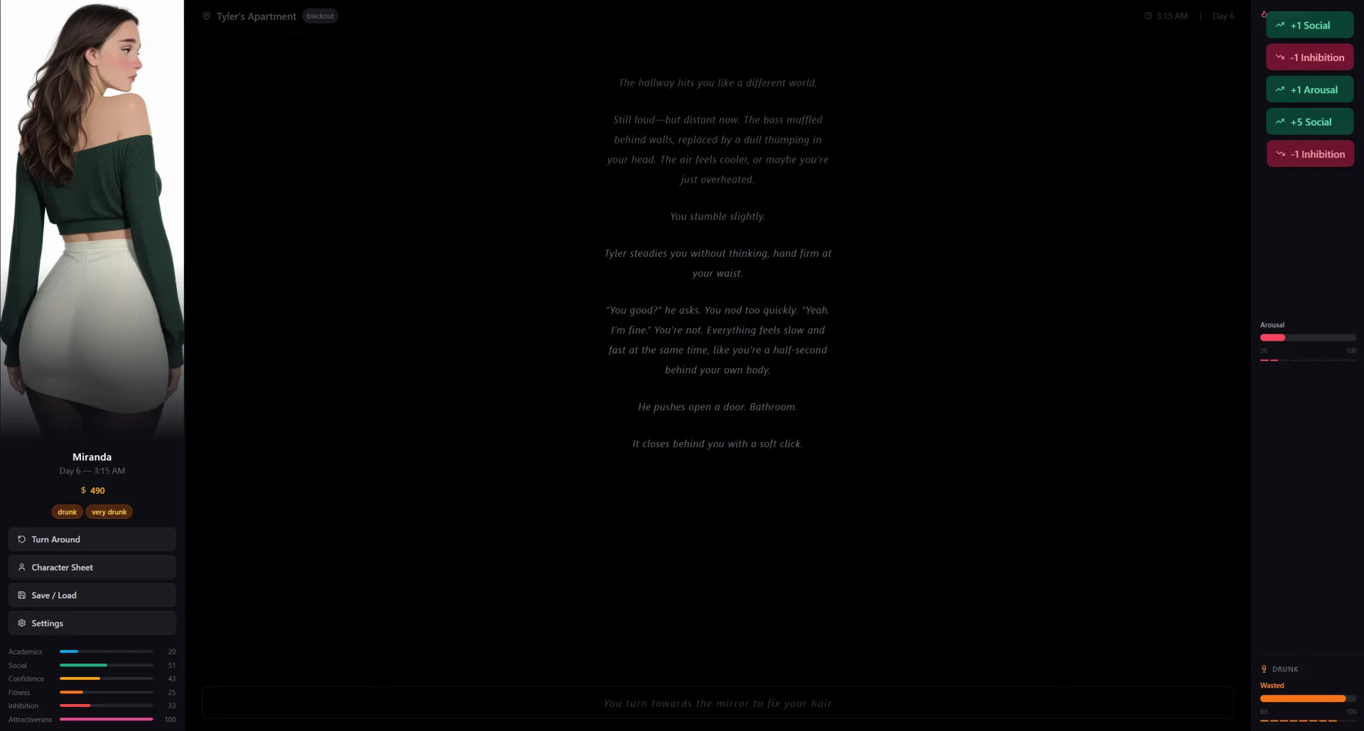 Consent Pending gameplay screenshot 3 (HTML adult game) by Scrublord – free download