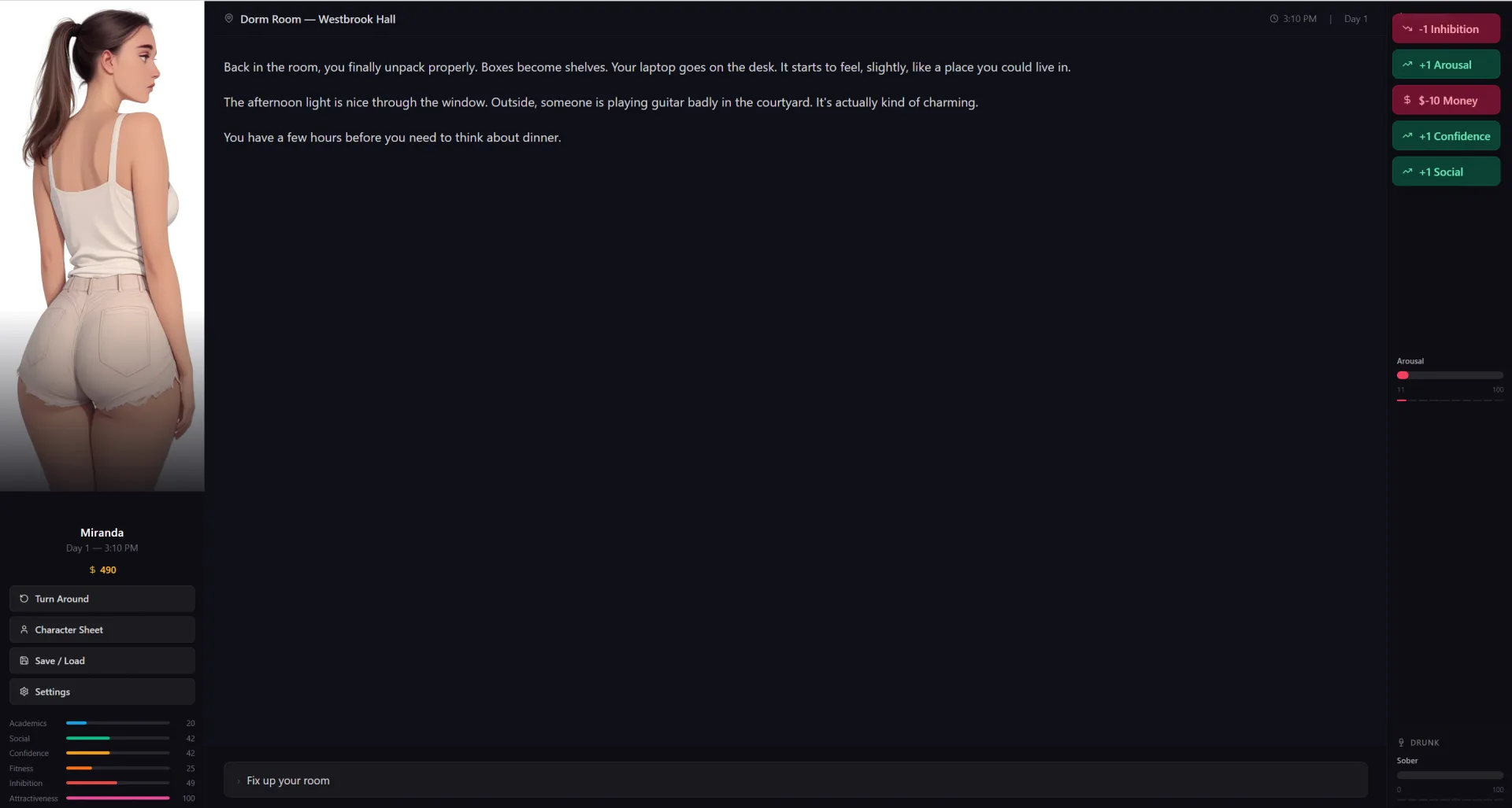Consent Pending gameplay screenshot 4 (HTML adult game) by Scrublord – free download