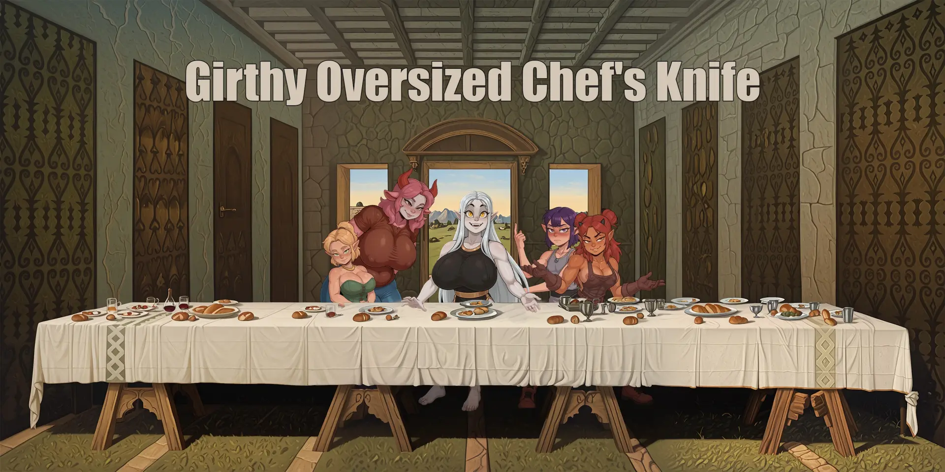 Girthy Oversized Chef’s Knife gameplay screenshot 4 (Ren'Py adult game) by Ohmami – free download