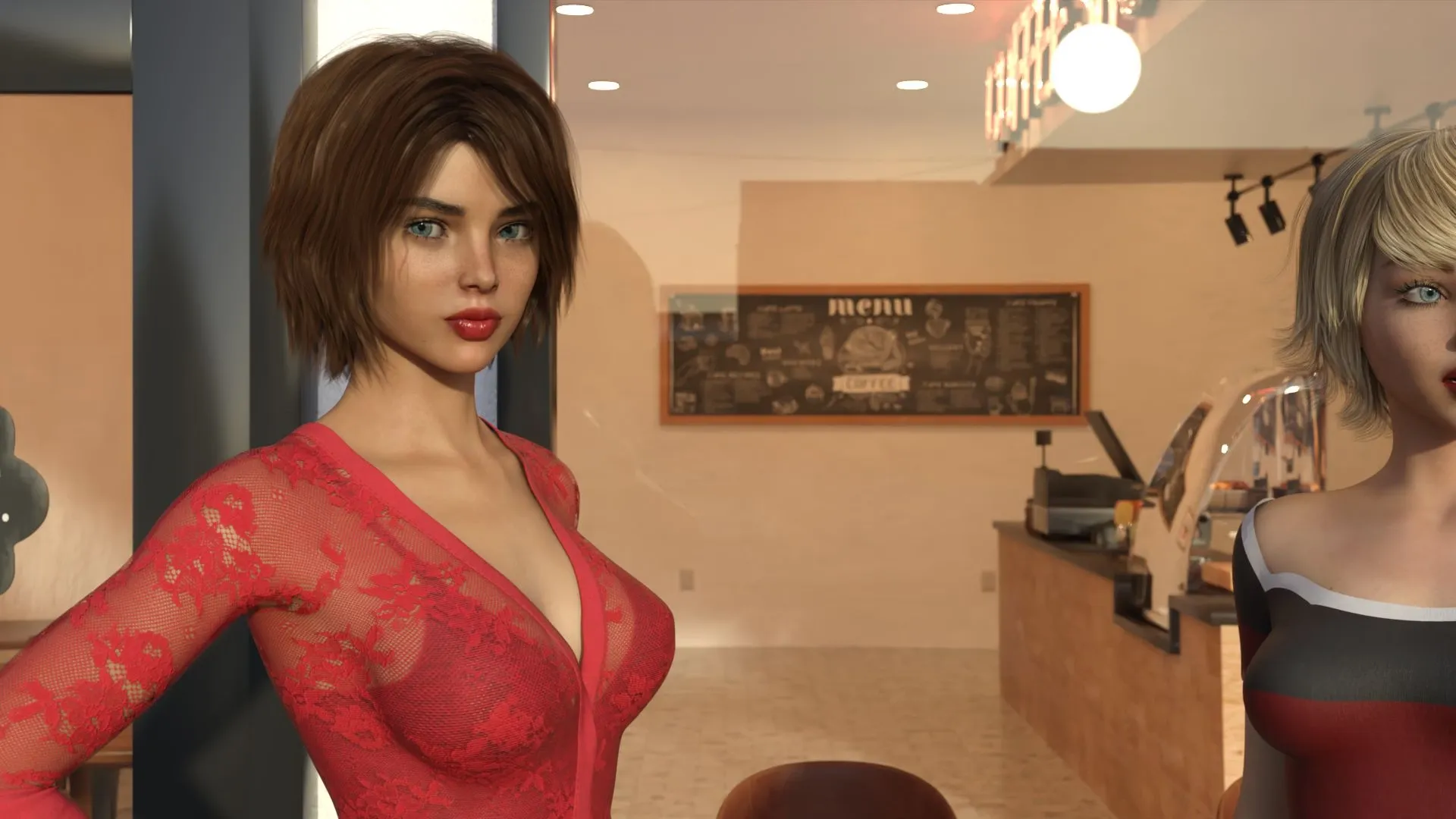 Karma’s Revenge gameplay screenshot 6 (Ren'Py adult game) by IntensiveCareGames – free download