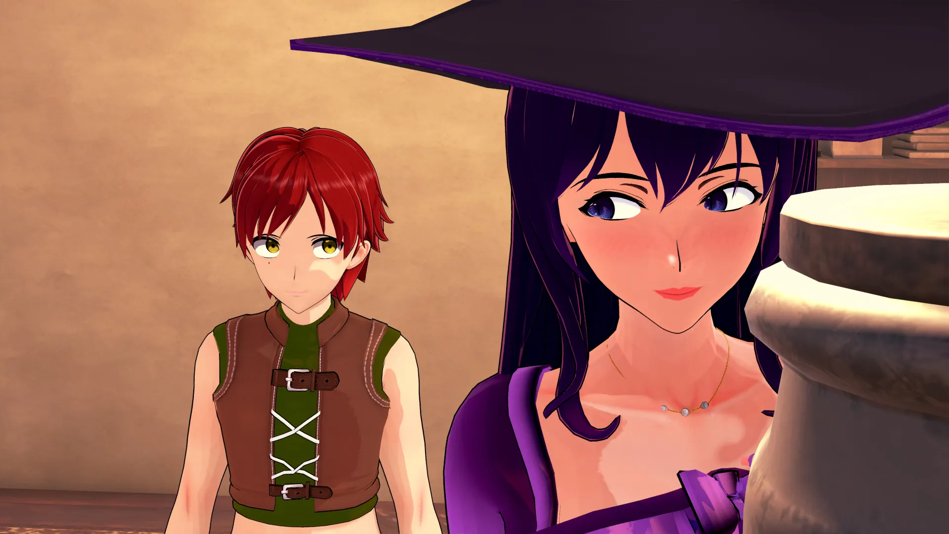 Futa on The Elixir gameplay screenshot 8 (Ren'Py adult game) by Purple Pulse – free download