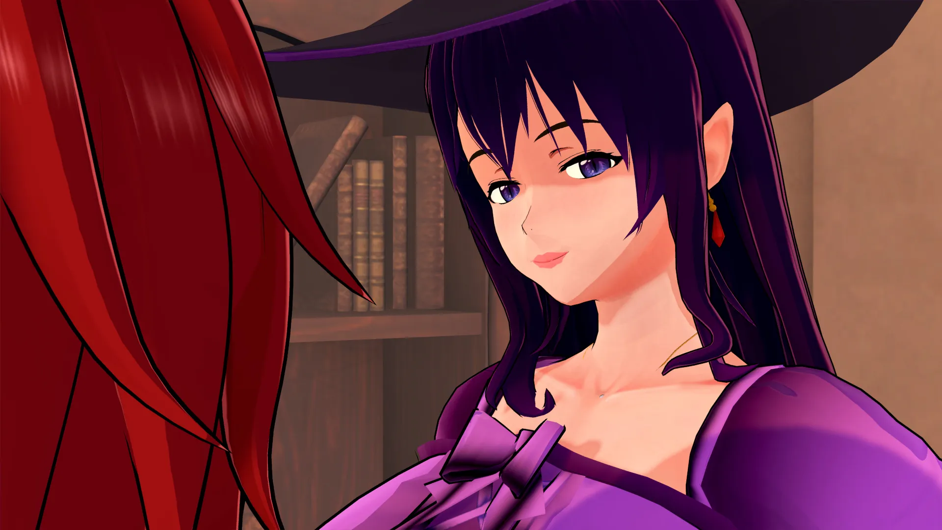 Futa on The Elixir gameplay screenshot 4 (Ren'Py adult game) by Purple Pulse – free download