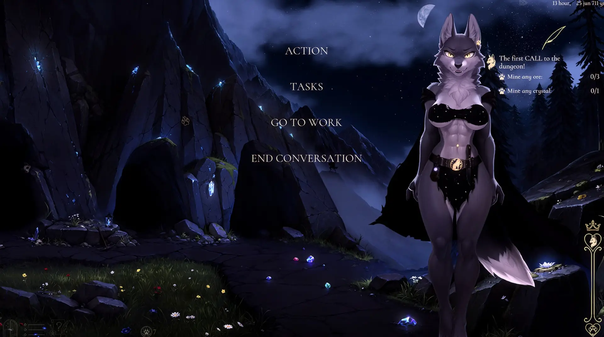 Lucky Kiss gameplay screenshot 1 (Unity adult game) by Randy Fox – free download