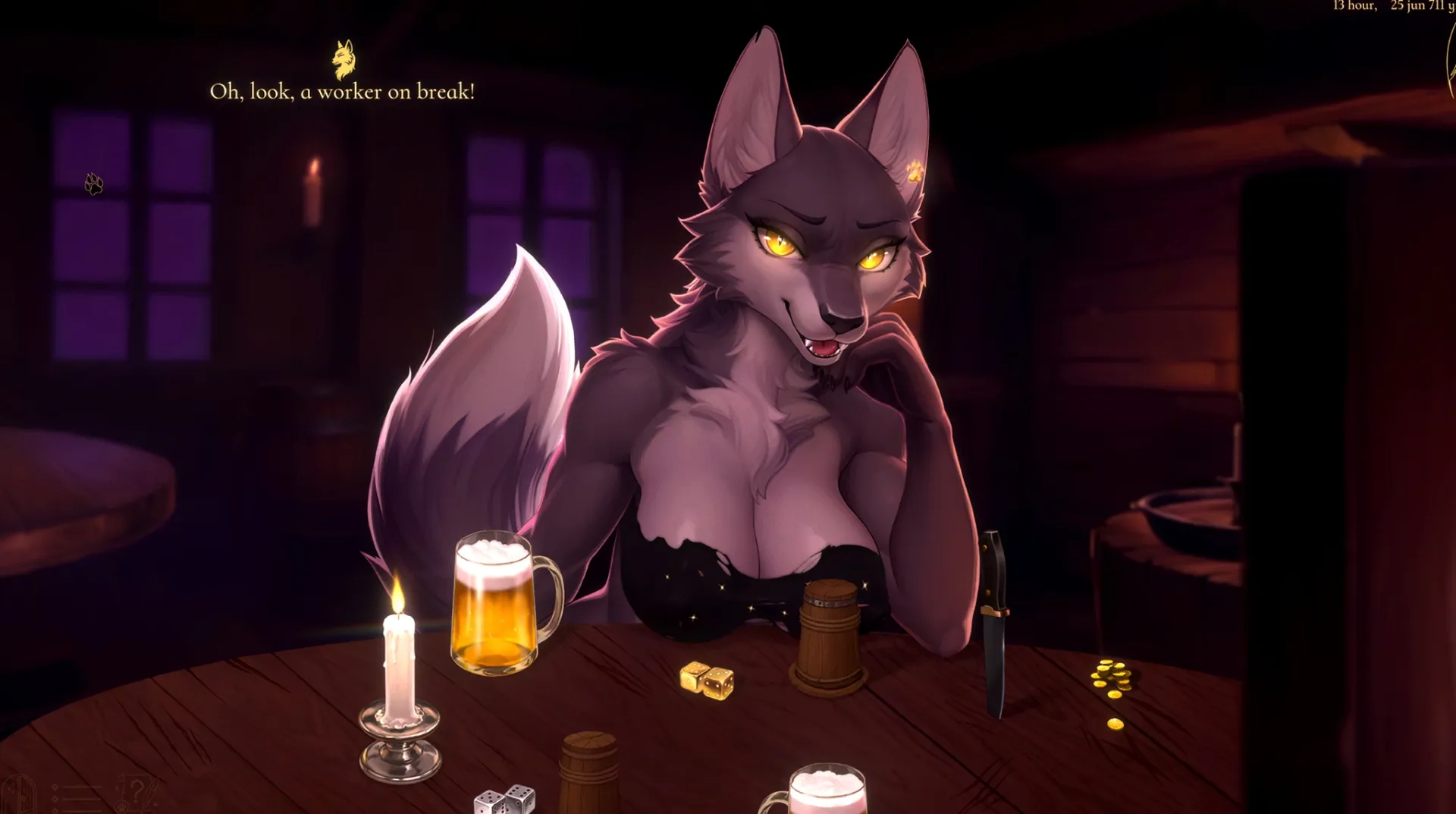 Lucky Kiss gameplay screenshot 6 (Unity adult game) by Randy Fox – free download