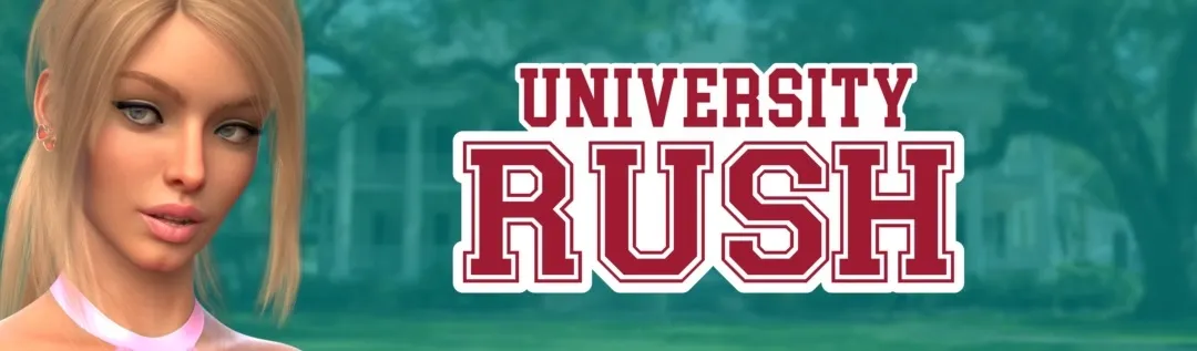University Rush cover 0.08 Demo – Ren'Py adult game by ImperiumRomantum free download