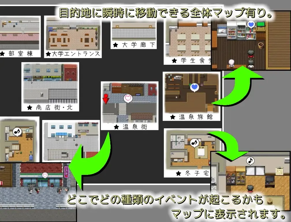 Pervert Girlfriend’s Lewd Life gameplay screenshot 4 (RPGM adult game) by CuckooShop – free download