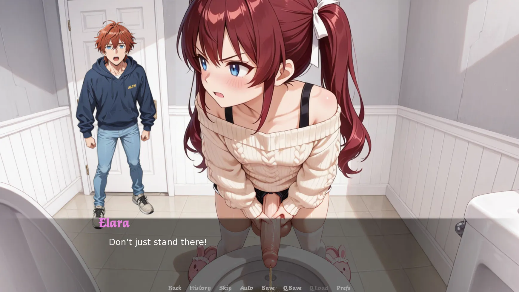 Aetherwyn Manor gameplay screenshot 3 (Ren'Py adult game) by Flameheart Games – free download