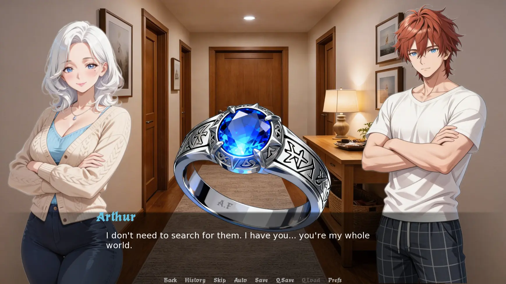 Aetherwyn Manor gameplay screenshot 7 (Ren'Py adult game) by Flameheart Games – free download