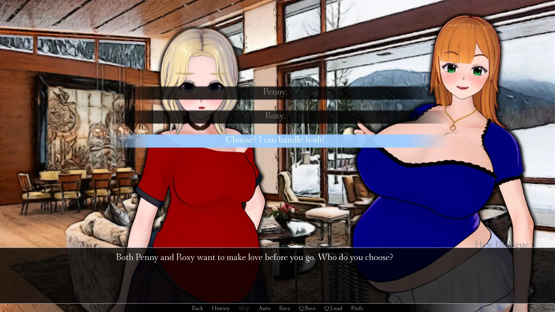 Birth of a New Realm gameplay screenshot 2 (Ren'Py adult game) by Anonymoose Productions – free download