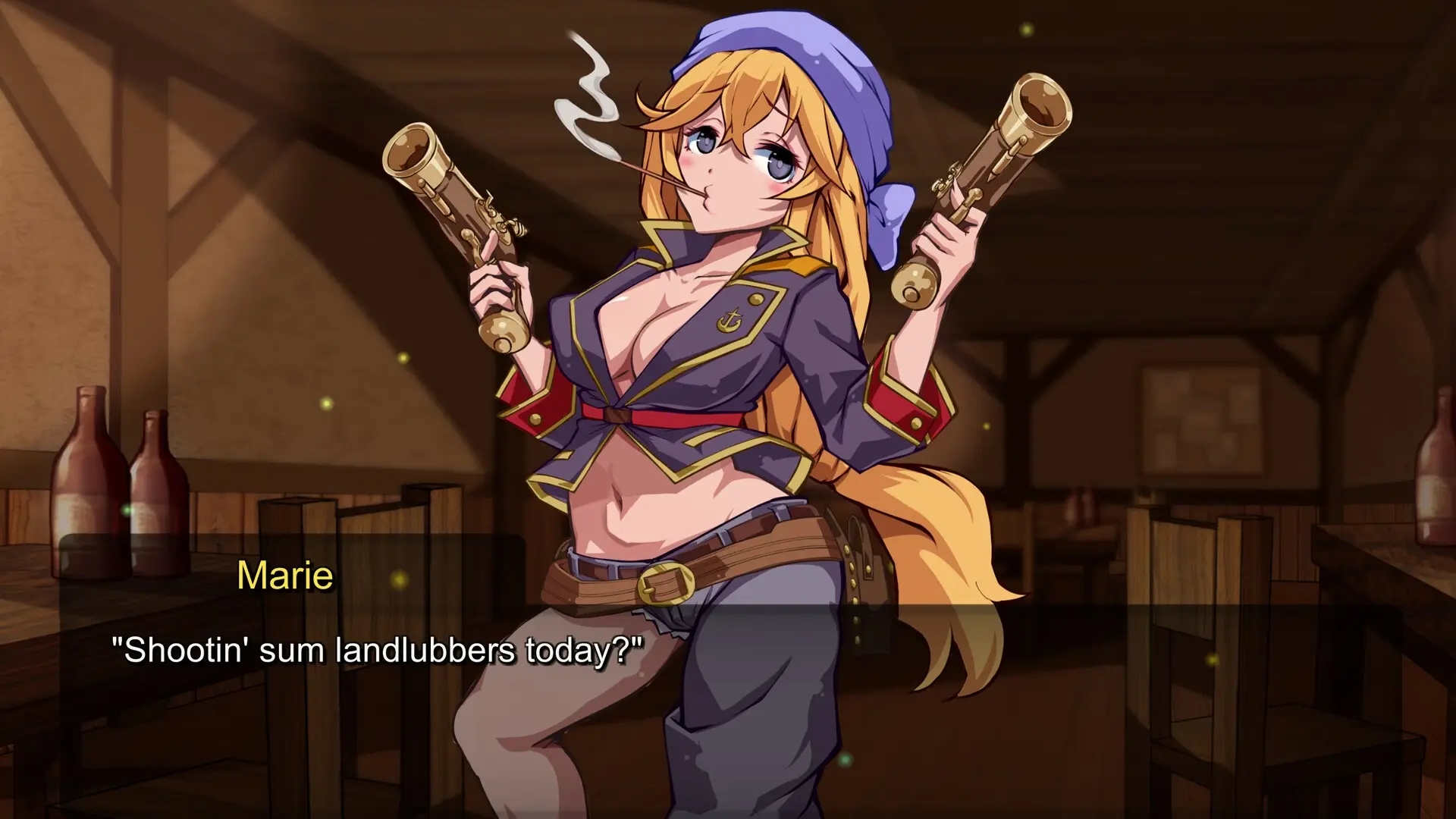 Hentai Pirates Survivors gameplay screenshot 1 (Unity adult game) by Pinky Pads – free download