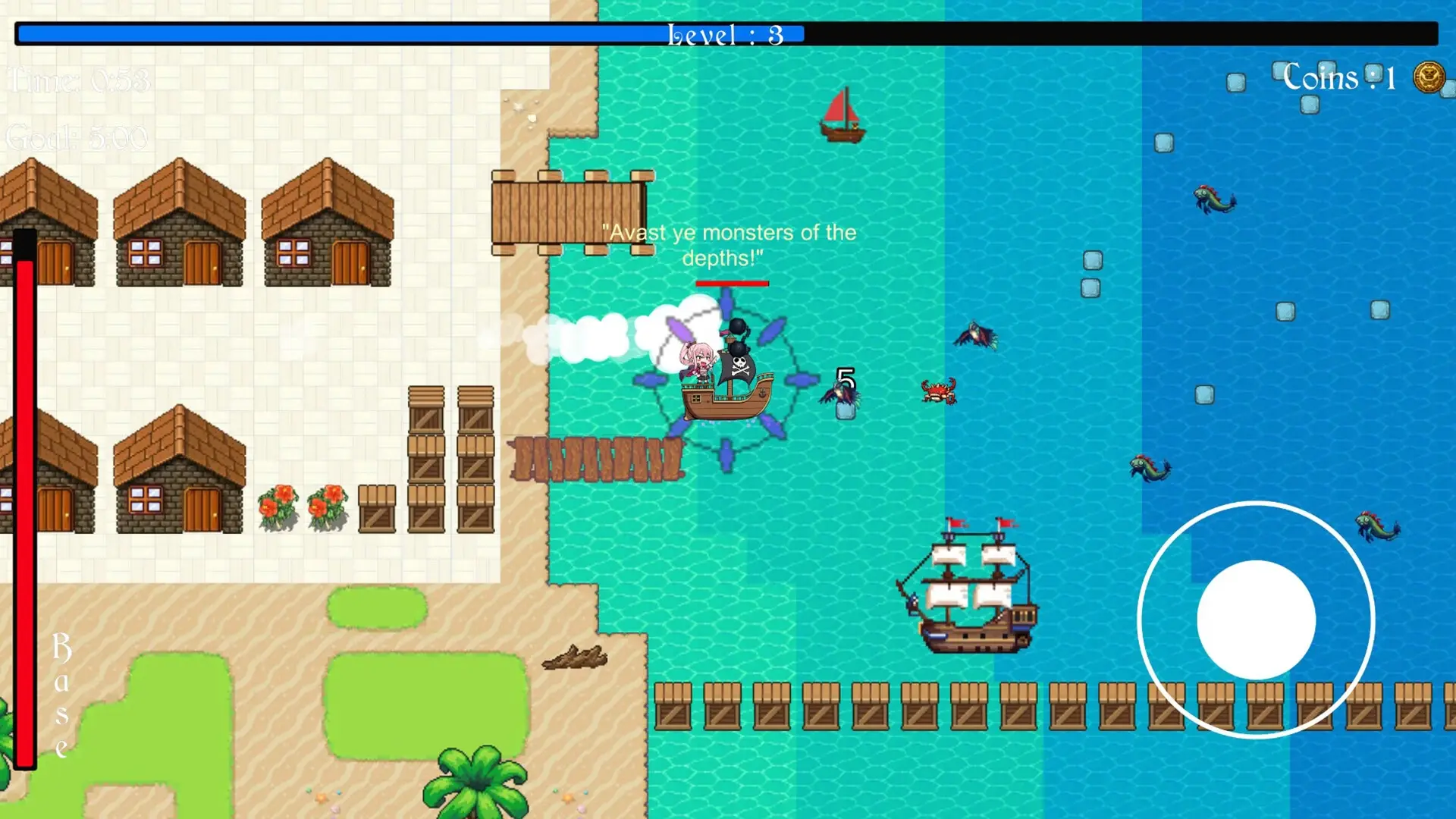 Hentai Pirates Survivors gameplay screenshot 8 (Unity adult game) by Pinky Pads – free download