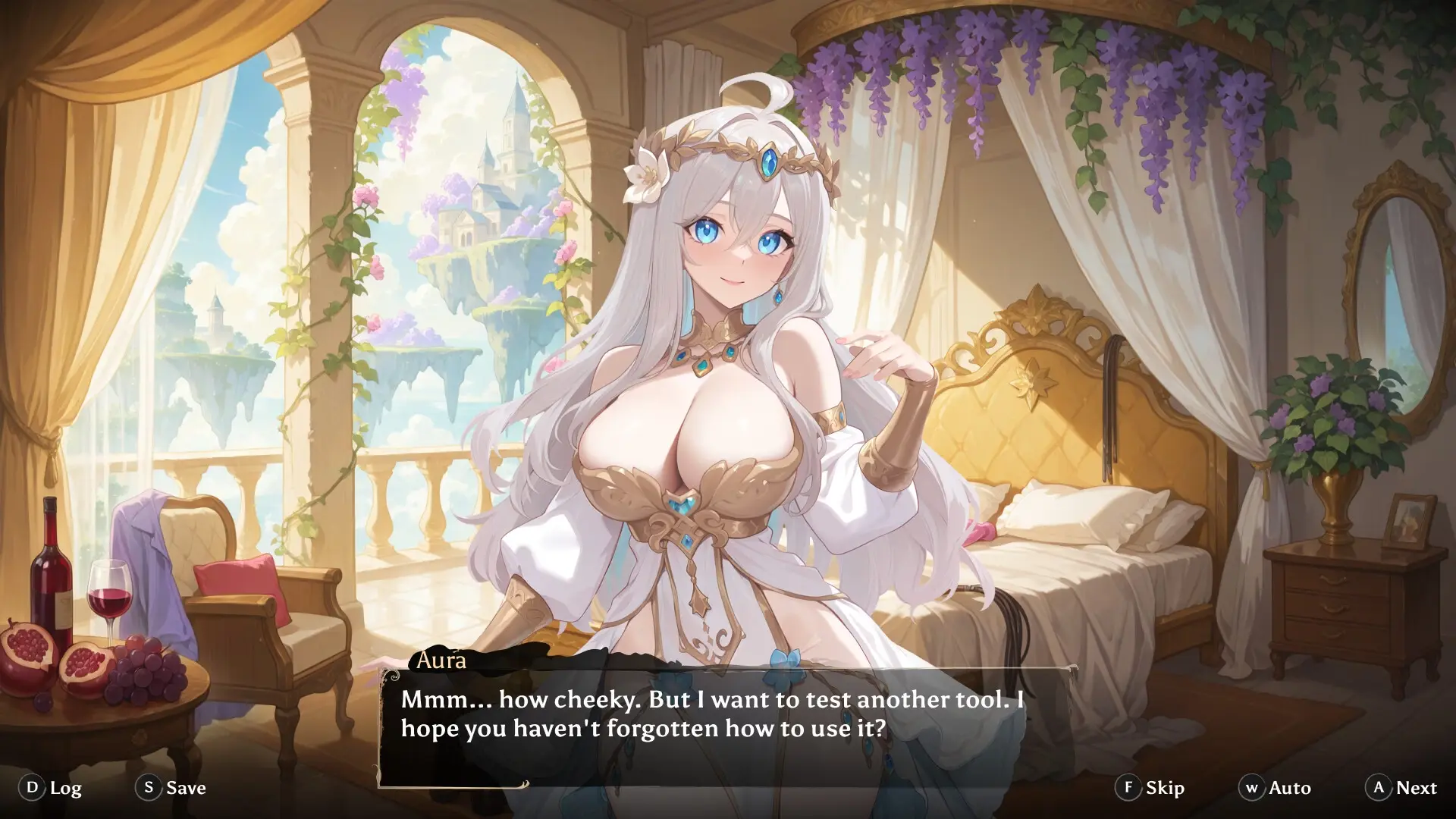 AURA 2: Lust of the Gods gameplay screenshot 5 (Unity adult game) by TopHouse Studio – free download