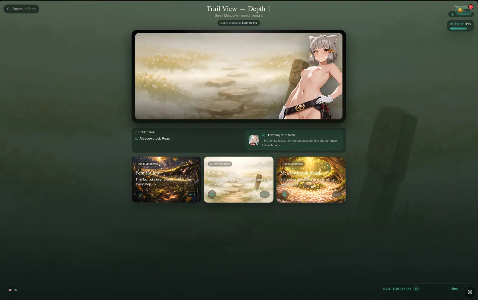 Chimera Haven gameplay screenshot 5 (WebGL adult game) by Shaste – free download