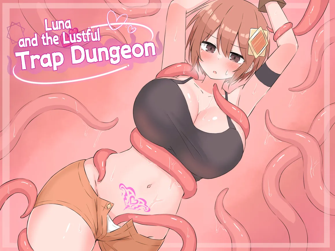 Luna and the Lustful Trap Dungeon cover 1.01 – RPGM adult game by Samurantei free download