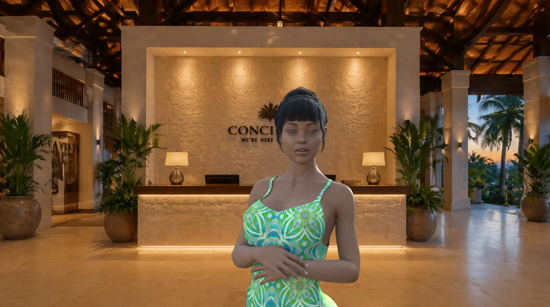 A Trip to Paradise gameplay screenshot 3 (Ren'Py adult game) by CGstudios – free download