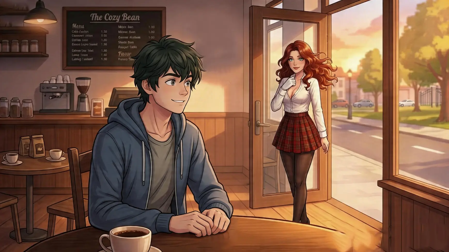 Leap of Time gameplay screenshot 6 (Ren'Py adult game) by Time Travel – free download