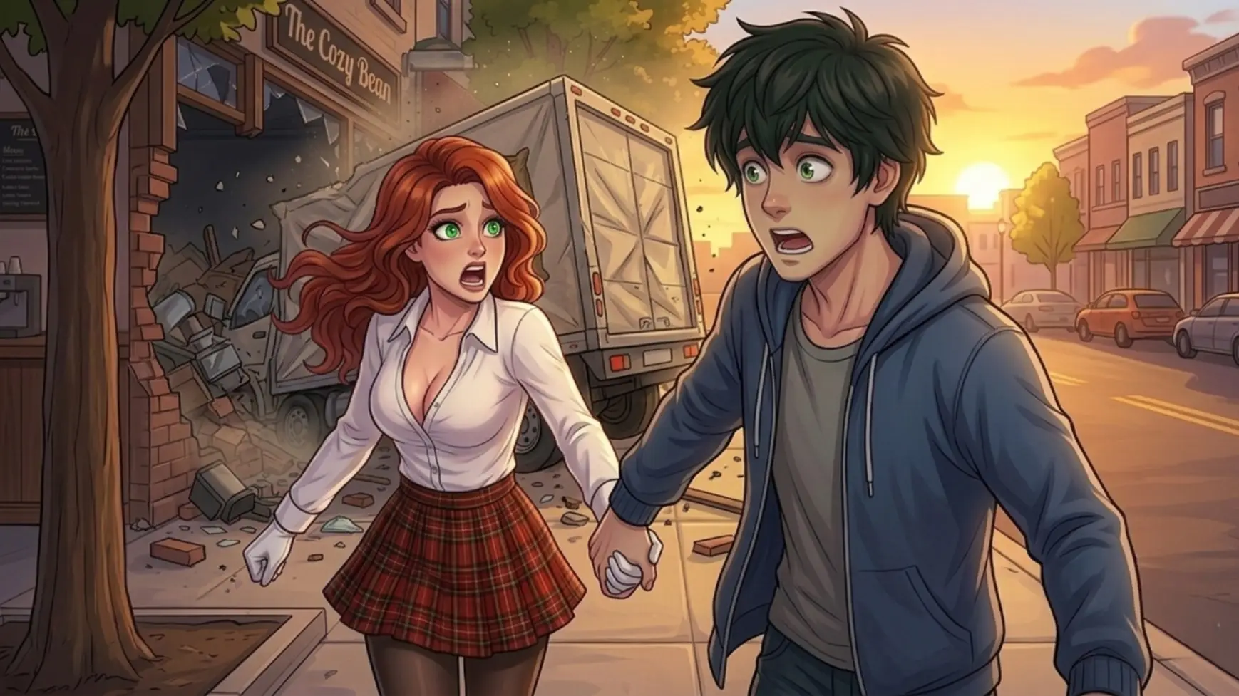 Leap of Time gameplay screenshot 5 (Ren'Py adult game) by Time Travel – free download