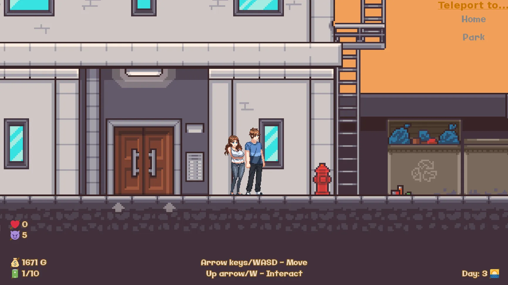 Behind Her Smile gameplay screenshot 1 (Ren'Py adult game) by BehindSmileVN – free download