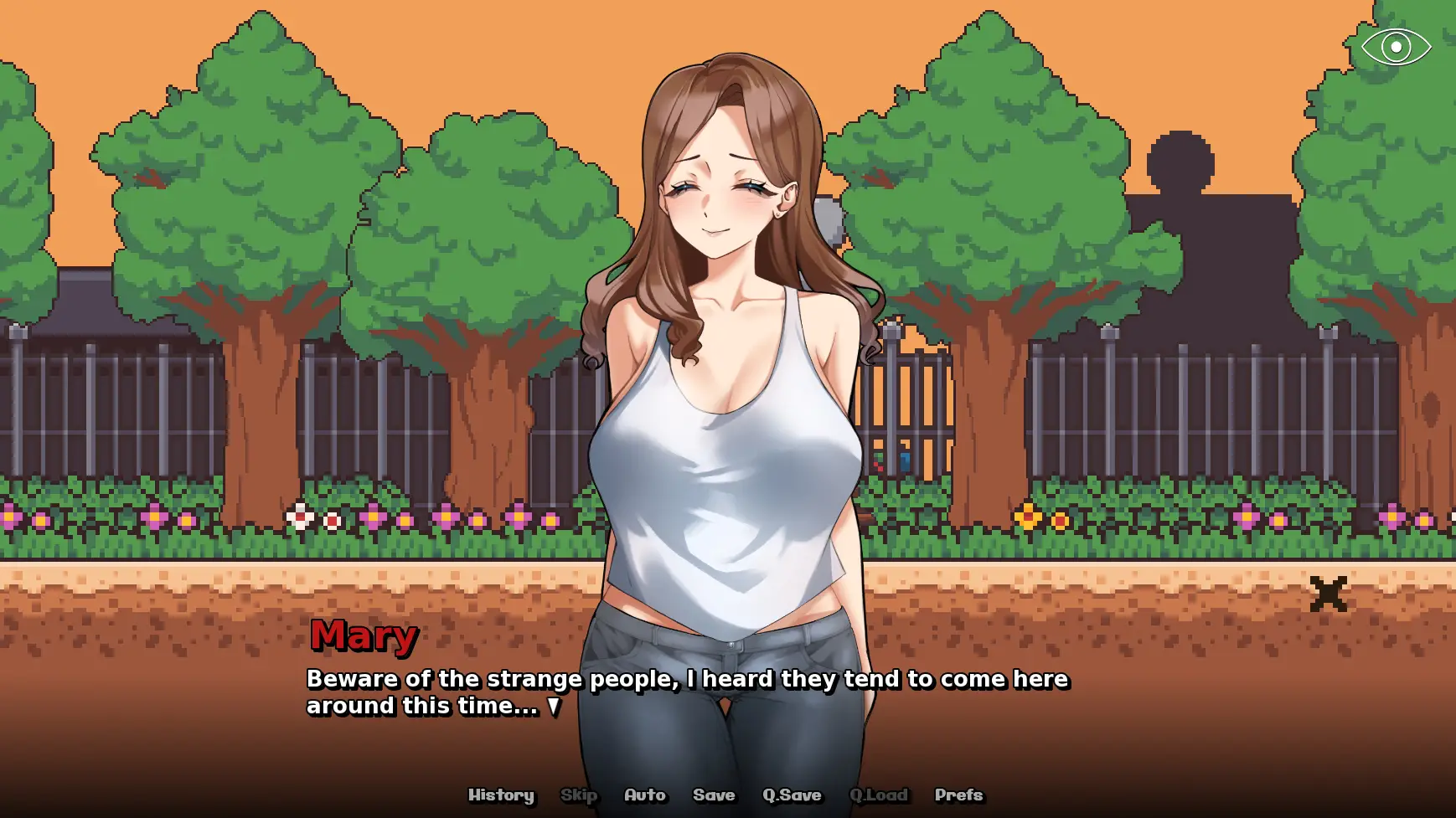 Behind Her Smile gameplay screenshot 14 (Ren'Py adult game) by BehindSmileVN – free download