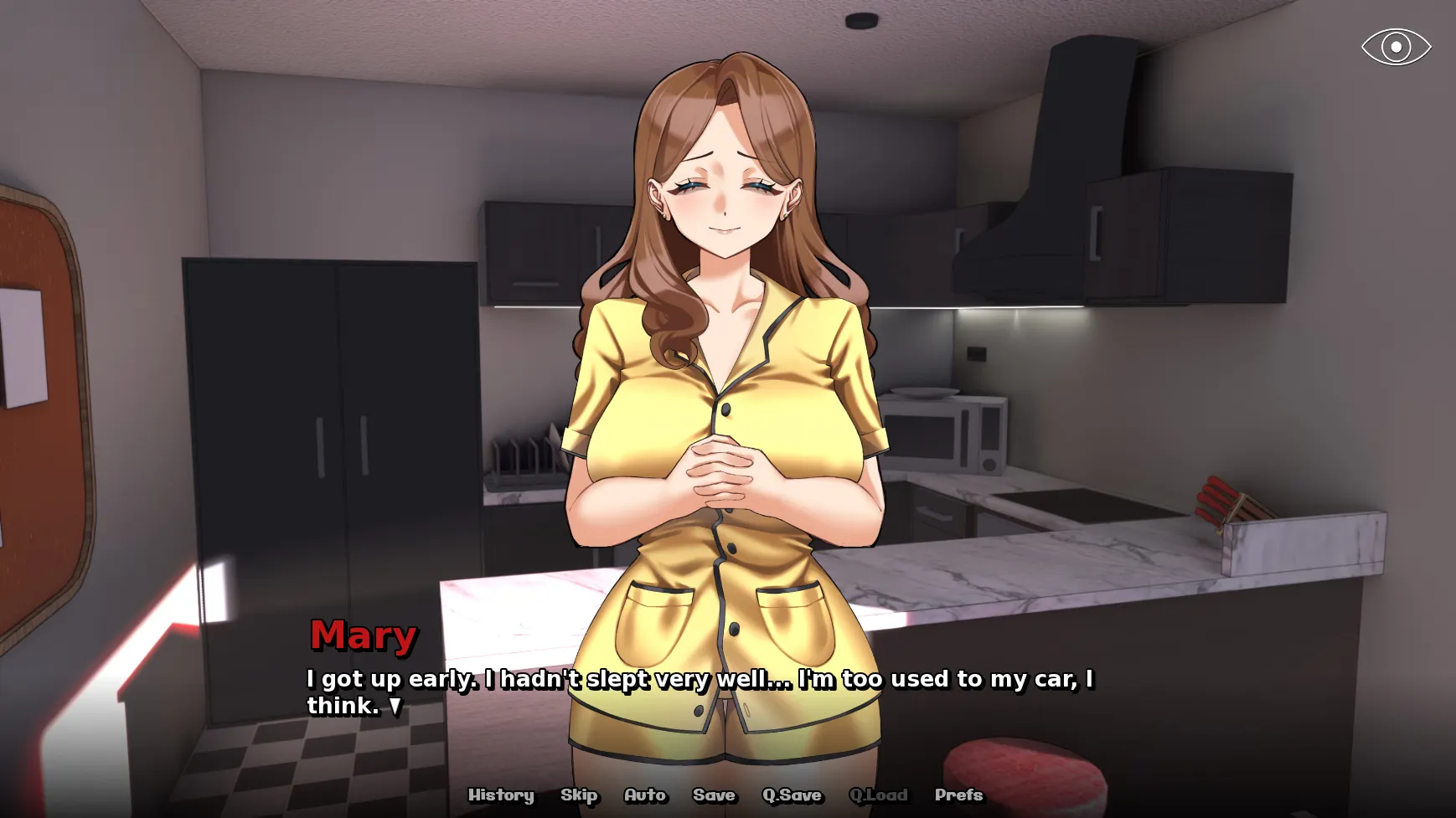 Behind Her Smile gameplay screenshot 5 (Ren'Py adult game) by BehindSmileVN – free download