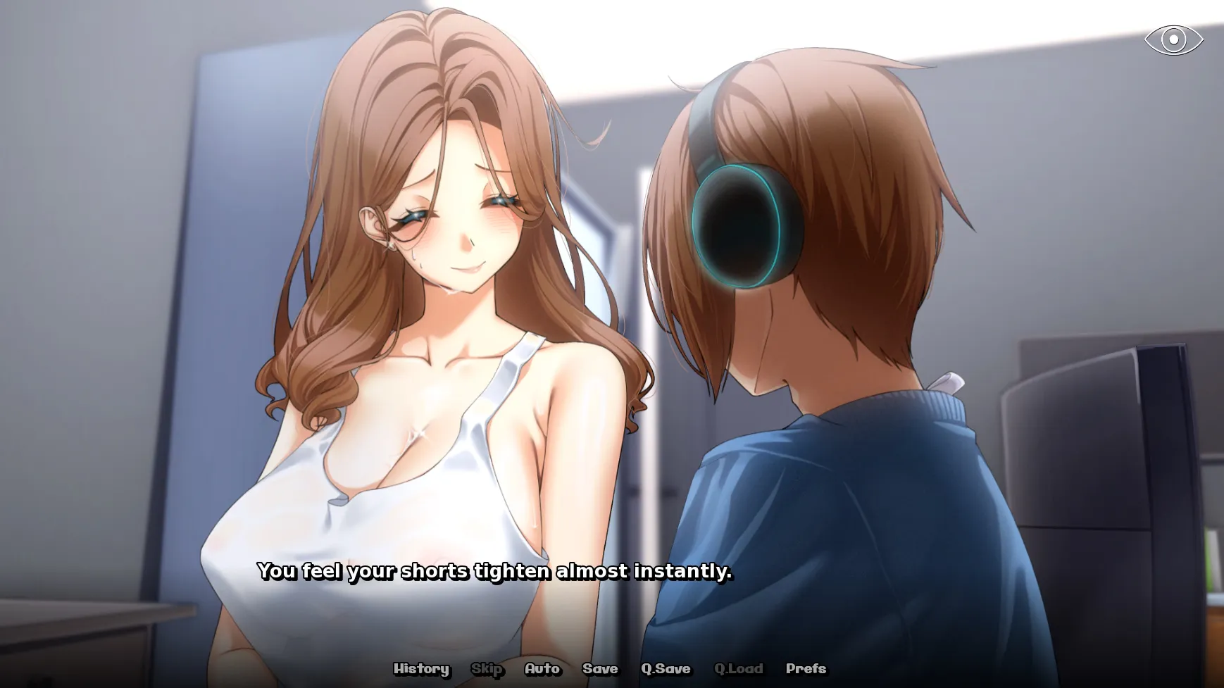 Behind Her Smile gameplay screenshot 16 (Ren'Py adult game) by BehindSmileVN – free download