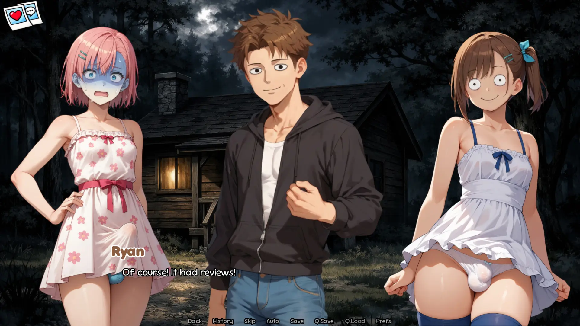 My Futa Girlfriend gameplay screenshot 1 (Ren'Py adult game) by Tatami Visual/Wet Dreams – free download