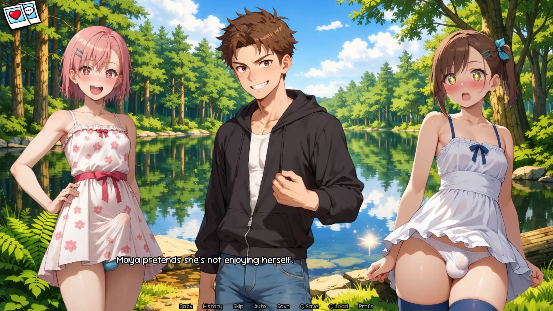 My Futa Girlfriend gameplay screenshot 7 (Ren'Py adult game) by Tatami Visual/Wet Dreams – free download