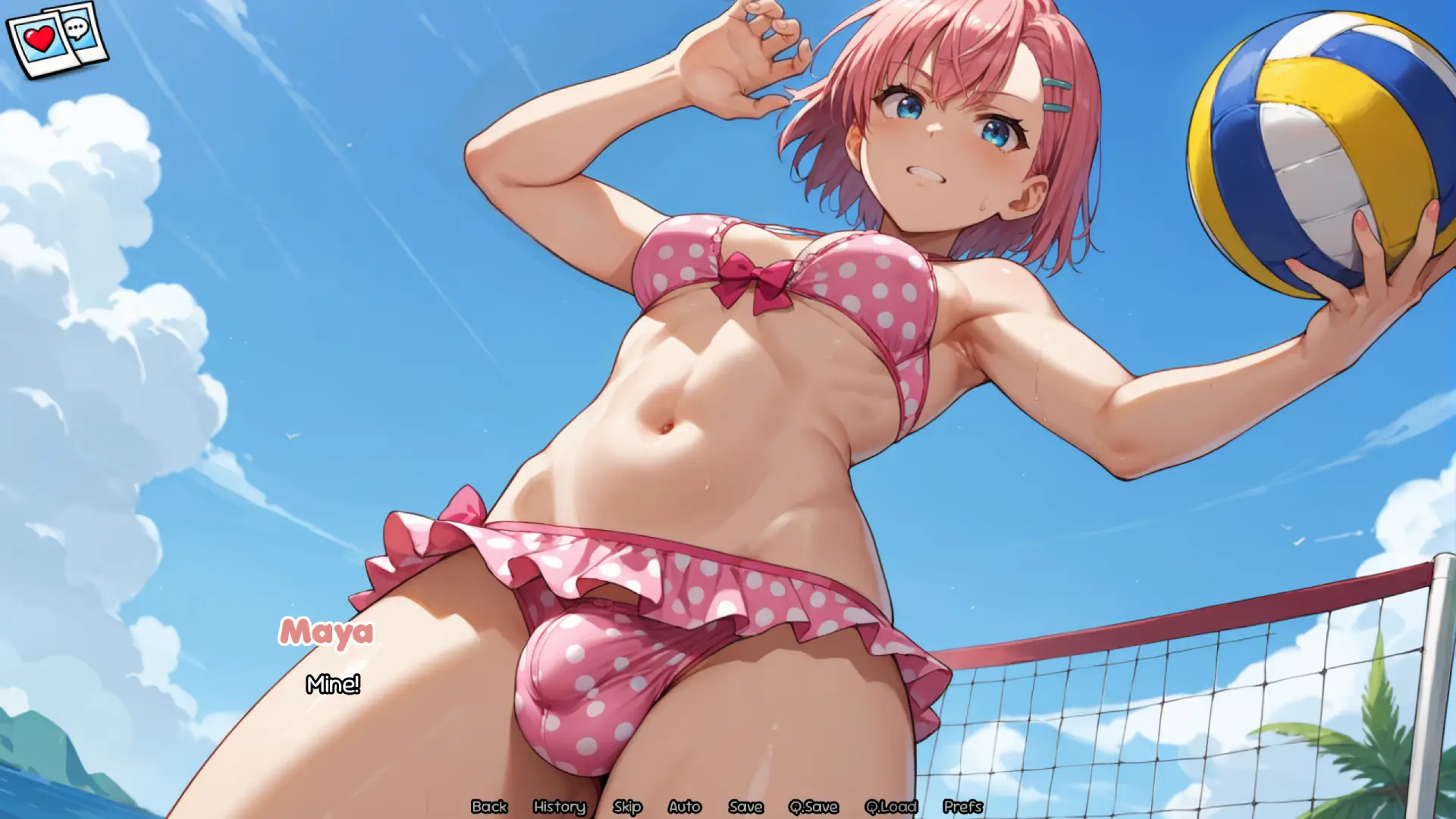 My Futa Girlfriend gameplay screenshot 2 (Ren'Py adult game) by Tatami Visual/Wet Dreams – free download