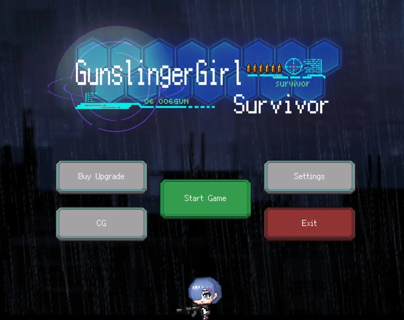 Gunslinger Girl Survivor gameplay screenshot 5 (Unity adult game) by Middle-Aged Men (中年の男たち) – free download