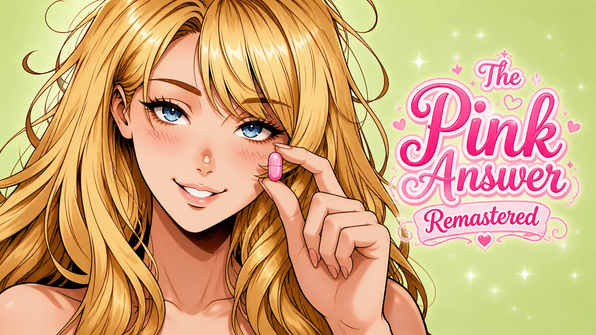The Pink Answer Remastered gameplay screenshot 4 (Ren'Py adult game) by MobsterCorgi – free download