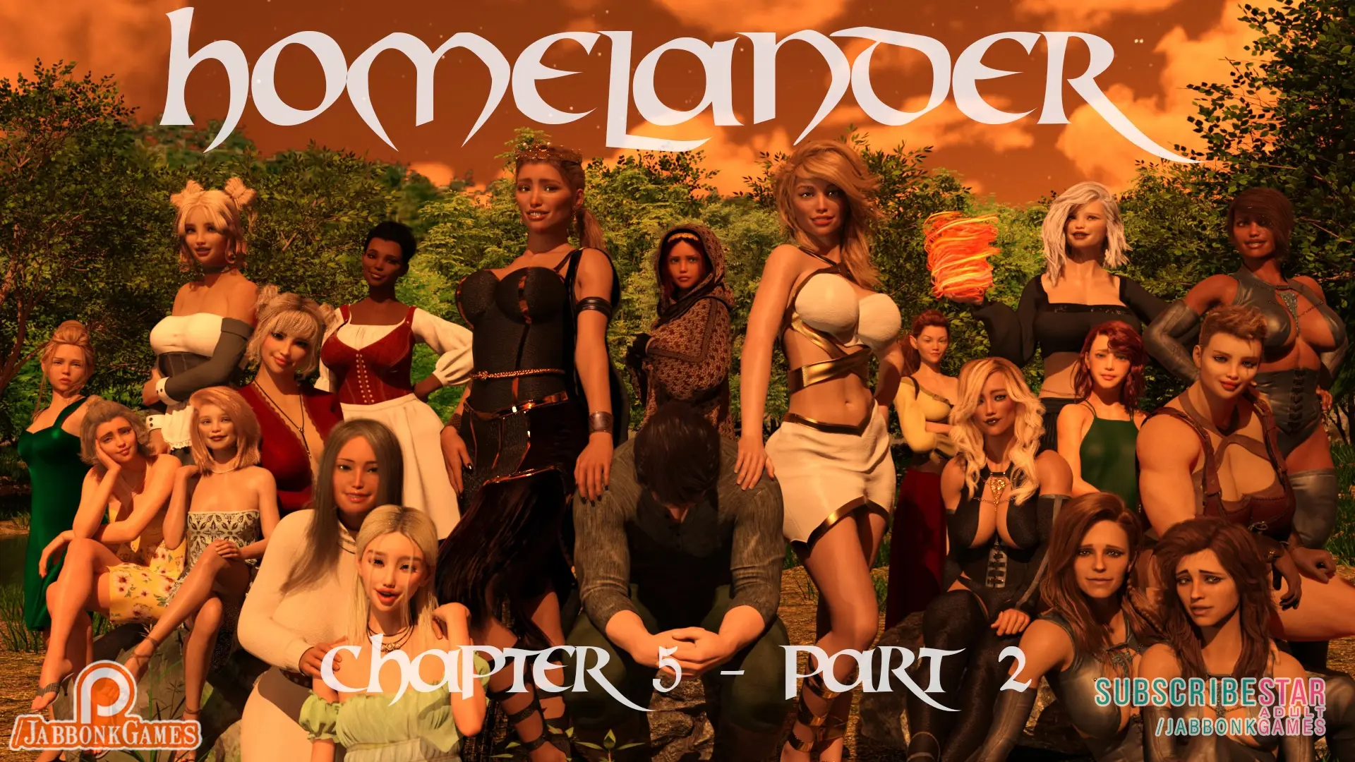Homelander gameplay screenshot 2 (Ren'Py adult game) by Jabbonk – free download