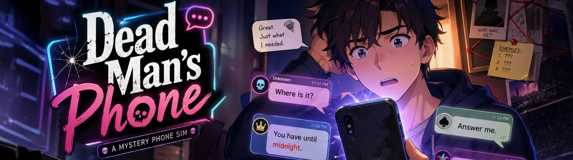Dead Man’s Phone gameplay screenshot 8 (Ren'Py adult game) by VelvetWheel – free download