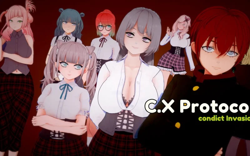 C.X Protocol: Condict Invasion cover 0.02 – Ren'Py adult game by SuckylittleD free download