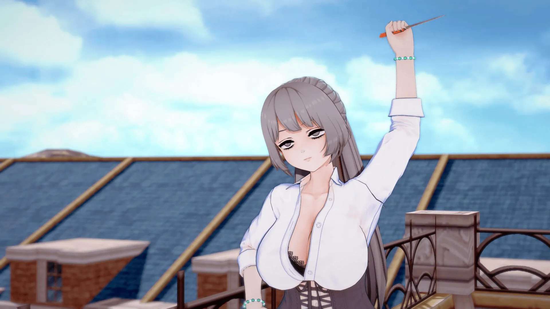 C.X Protocol: Condict Invasion gameplay screenshot 3 (Ren'Py adult game) by SuckylittleD – free download