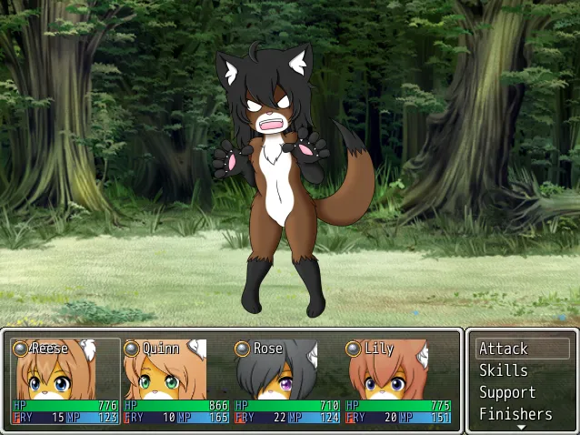 Risk of Infection gameplay screenshot 7 (RPGM adult game) by Vanron – free download
