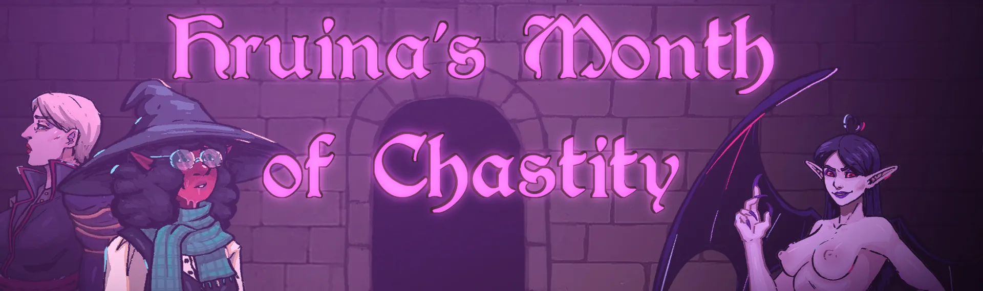 Hruina’s Month of Chastity cover 0.26 – Ren'Py adult game by Tired Creamtart free download