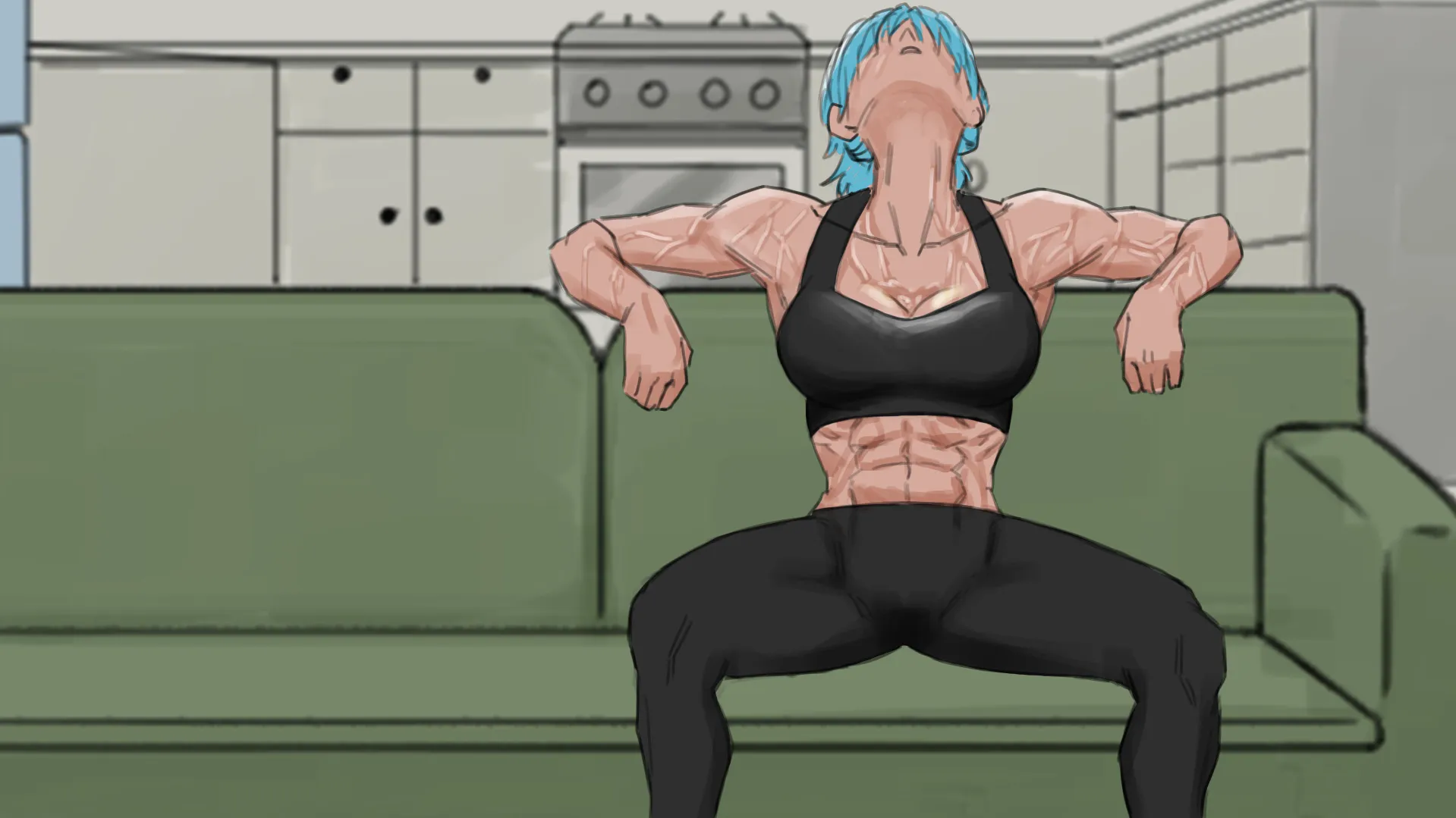 Lewd Town’s Anomalies gameplay screenshot 1 (Ren'Py adult game) by Lewtomic – free download