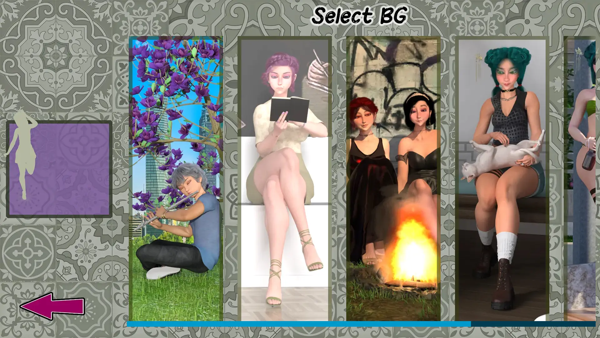Sonata Capriccio gameplay screenshot 14 (Ren'Py adult game) by Bryolecz Productions – free download