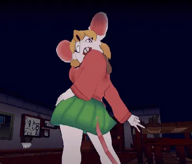 Resident Cheesel 3D gameplay screenshot 2 (Godot adult game) by Edmango – free download