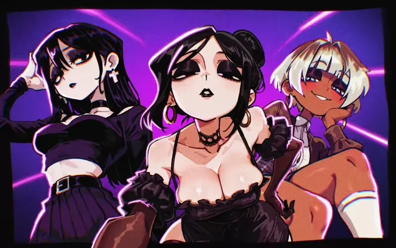 Goth Obsession: Touch Adventure cover 20260508 – Unity adult game by Mora the Goth Girl free download